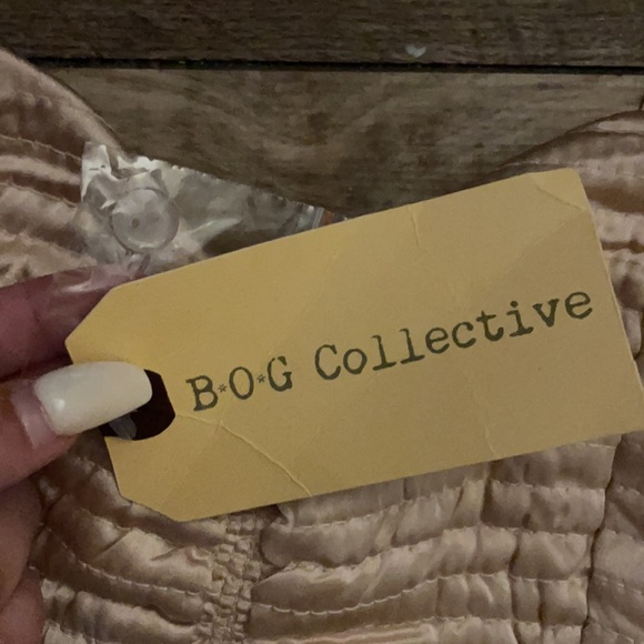 NWT B•O•G Collective Beautiful Tan Corset Type Tank Top - Picture 7 of 15